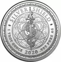 Guyane Fran&ccedil;aise Freedom Girl - 1 ONCE ARGENT 2020