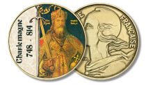 Guyane Française L\'année 2017 en monnaie - Avril - 1275e anniversaire de Charlemagne