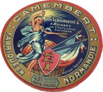 Guyane Française Léon Lebourgeois - Etiquette Camembert - Tyrosémiophilie