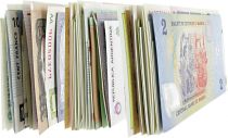 Guyane Française Lot 100 billets étrangers différents