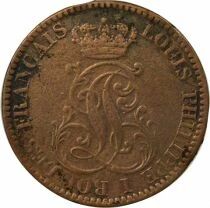 Guyane Fran&ccedil;aise Louis-Philippe - 10 Centimes - 1846 A Paris