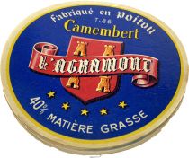 Guyane Française L?Agramont - Etiquette Camembert - Tyrosémiophilie