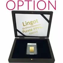 Guyane Fran&ccedil;aise Mini Lingot Or - 31 10 Grammes - 1 Once