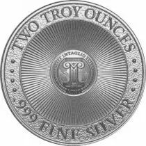 Guyane Fran&ccedil;aise Soldat grec et son arm&eacute;e - 2 ONCES ARGENT BULLION