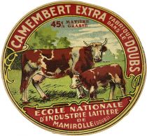 Guyane Française Un camembert extra - Etiquette Camembert - Tyrosémiophilie