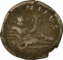 Hadrian - Silver Denarius, Nile River - 136  Rome
