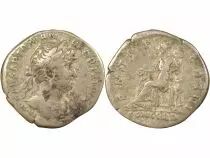 Hadrian - Silver Denarius, Seated Concordia - 119- / 122 Rome
