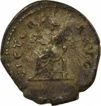 Hadrian - Silver Denarius, Seated Victoria - 134  Rome