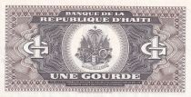 Haiti 1 Gourde - Toussaint L\'Ouverture - Arms - 1989 - Serial letter B