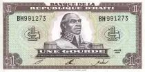Haiti 1 Gourde - Toussaint L\'Ouverture - Arms - 1993 - P.UNC - P.259