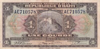 Ha�ti 1 Gourde R�publique d\'Ha�ti - 1925-1932