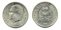 Haiti 10 Cents - J.C. Duvalier - 1975
