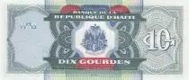 Haïti 10 Gourdes - Catherine F. Arcahaie - Armoiries - 2000 - Série BQ