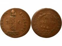 Haiti 2 Centimes - Year 37 / 1840