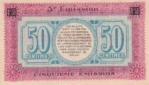 Haute-Sa&ocirc;ne 50 Centimes Chambre de Commerce de Lure - 5&egrave;me &Eacute;mission 1919