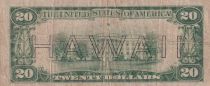 Hawai 20 Dollars - Jackson - 1934 A (1942) - L - P.41