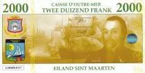 Heiliger Martin 2000 Francs - Barracuda - Francis Drake - 2018