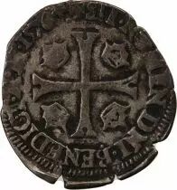 Henri III - Douzain aux Deux H 1576 D Lyon