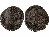 Henri III - Douzain aux Deux H 1576 D Lyon