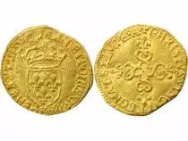 Henri III - Gold Ecu with Sun - 1578 K Bordeaux