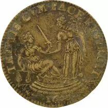 Henri IV - Brass Token, Peace and Justice