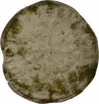 Henri IV - Douzain with Two Crowned H - 1593 Clermont Ferrand