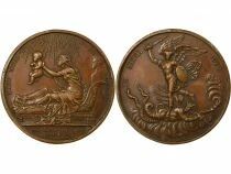 Henri V, Count of Chambord - Bronze Medal, Birth - 1820