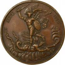 Henri V, Count of Chambord - Bronze Medal, Birth - 1820