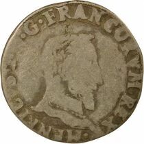 Henry II - 1/2 Silver Teston, 5th type - 1553 M Toulouse
