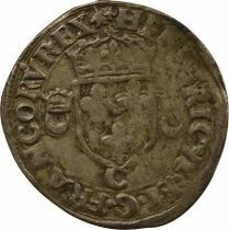 Henry II - Douzain with Crescents - 1550 C Saint L&ocirc;