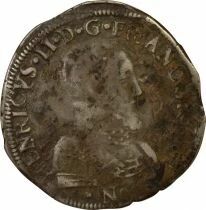Henry II - Silver Teston, Ist Type - 1558 L Bayonne