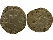 Henry II - Sol Parisis, 1/2 Gros of Nesl&eacute; - 1550 / 1551 A Paris