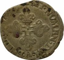 Henry II - Sol Parisis, 1/2 Gros of Nesl&eacute; - 1550 / 1551 A Paris