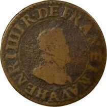 Henry IV - Double Tournois, 2nd Type - 1606 A Paris