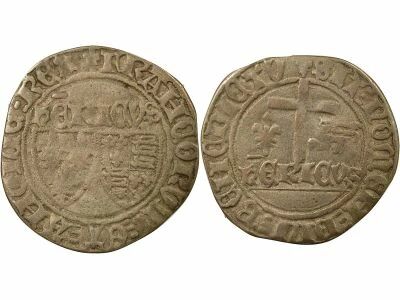 Henry VI of Lancaster - Blanc with Shields - 1422 / 1453 Saint L�