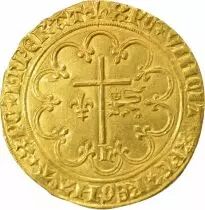 Henry VI of Lancaster - Gold Salut - 1423 / 1449 Saint L&ocirc;