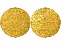HenryVI - 1/2 Gold Noble with annulet - 1422 / 1430 London