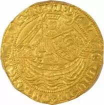 HenryVI - 1/2 Gold Noble with annulet - 1422 / 1430 London