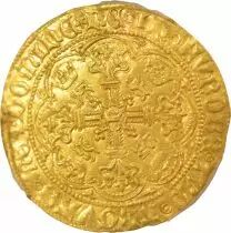 HenryVI - 1/2 Gold Noble with annulet - 1422 / 1430 London