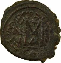 Heraclius & Heraclius Constantine - Follis, Class II - Year 4 (613 / 614) Constantinople