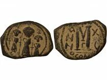 H&eacute;raclius, H. Constantine, Martina - Follis, Class IV - Year 16 (625 / 626) Constantinople