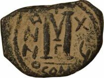 H&eacute;raclius, H. Constantine, Martina - Follis, Class IV - Year 16 (625 / 626) Constantinople