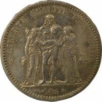 Hercules - 5 Silver Francs - 1872 A Paris
