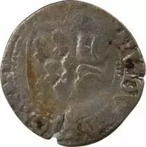 Herzogtum Bretagne DUCHY OF BRITTANY,  JOHN V - BLANC WITH TARGE - NANTES
