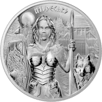Hildegarde - Valkyries - 1 ONCE ARGENT GERMANIA 2022 BULLION - Nouvelle s&eacute;rie
