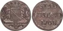 Holanda 1 Duit Arms - 1768
