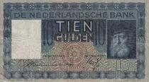 Holanda 10 Gulden - Old man - 05-04-1935 - Serial EU - F to VF - P.49