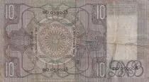 Holanda 10 Gulden - Old man - 13-12-1933 - Serial BO - F to VF - P.49