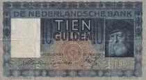 Holanda 10 Gulden - Old man - 22-05-1935 - Serial GG - F to VF - P.49
