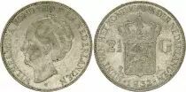 Holanda 2 1/2 Gulden, Wilhelmina I - 1932